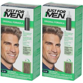 JUST FOR MEN Pflege-Tönungs-Shampoo hellbraun