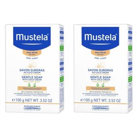 Mustela Savon Surgras au Cold Cream Peau Sèche
