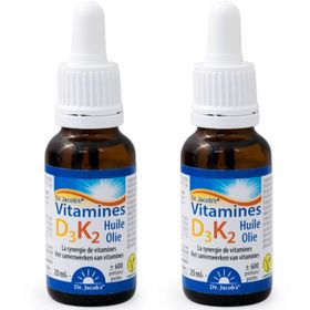 Dr. Jacob's® Vitamines D3 K2