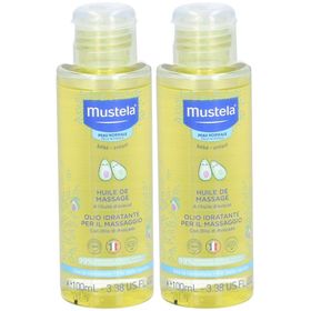 mustela® bébé Huile de massage en spray pour peau normale