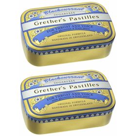 Grether's Blackcurrant zuckerfreie Pastillen