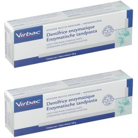 Virbac Enzymatische Zahnpasta mit Lebergeschmack für Hunde und Katzen
