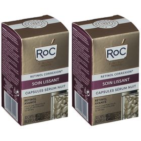 RoC® RETINOL CORREXION® Soin Lissant Capsules Sérum Nuit