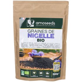 AMOSEEDS Graines de Nigelle Bio