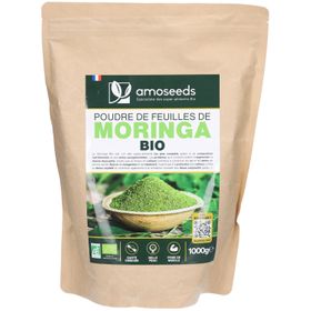 AMOSEEDS Bio-Moringa Pulver