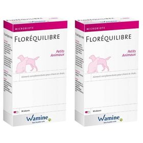 Wamine Floréquilibre Microbiote pour petits animaux