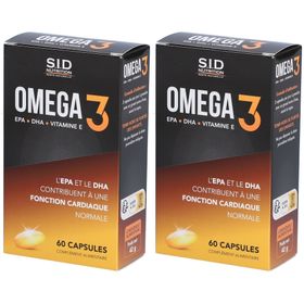 SIDN OMEGA 3 CAPSULE 60 x2