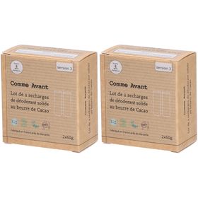 Comme Avant® Festes Bio-Deodorant Nachfüllpack mit Kakaobutter