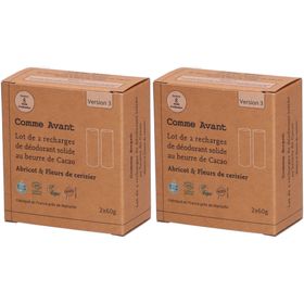 WIE VORHER Deo Recharges Festes Deodorant Aprikose & Kirschblüte