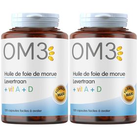 OM3 Lebertran Vit A+D, Kapsel