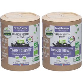 Nat&Form Charbon végétal activé en gélules