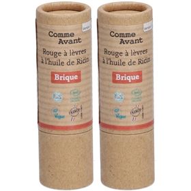 Comme Avant Rouge à lèvres bio à l'huile de ricin - Brique
