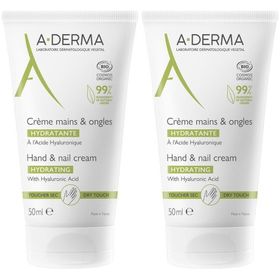 A-DERMA Feuchtigkeitsspendende Hand- und Nagelcreme
