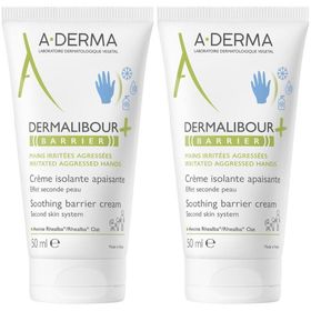 A-DERMA Dermalibour + Barrier Isolierende beruhigende Creme Irritierte Hände