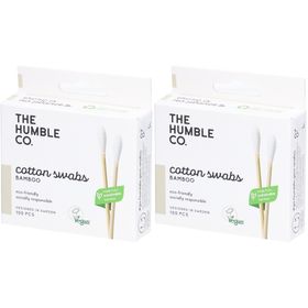 The Humble Co. Cotons-tiges Bambou Blanc