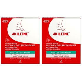 Akileïne Galets de Bain Effervescents Revitalisants