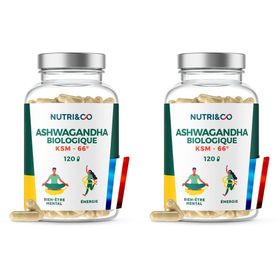 NUTRI&CO Ashwagandha Biologique Gélules