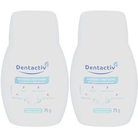 GILBERT Dentactiv 4 Poudre dentaire au bicarbonate de sodium & Bromélaïne