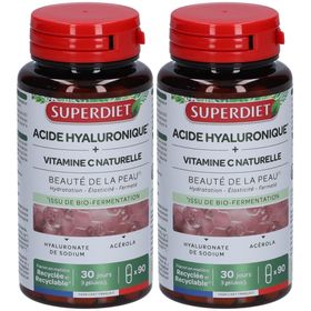 Superdiet Acide hyaluronique vitamine C éclat et hydratation