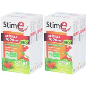 Stim E Acerola BIO 1000 mg natürliches Vitamin C Immunität & Energie