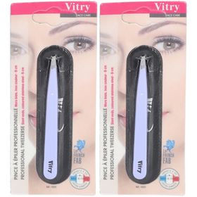 Vitry Pro Pinzette Backen Schrägstrich Edelstahl Farben (Farbe nicht wählbar)