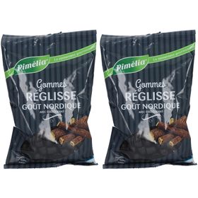 Pimelia Lakritzgummi Nordischer Geschmack mit Süßstoff
