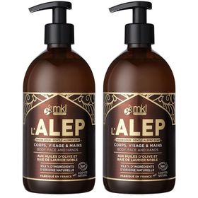 mkl green nature SAVON D'ALEP- CERTIFIÉ COSMOS NATURAL