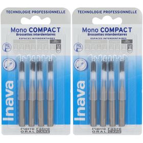 Inava Mono COMPACT Interdentalbürsten XL 2,6 mm Grau