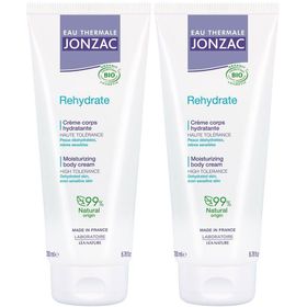 Jonzac Rehydrate Crème Corps Riche Hydratante Intense Peaux Sèches