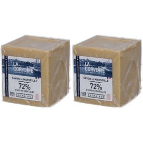 LA CORVETTE Savon de Marseille Extra Pur Würfel