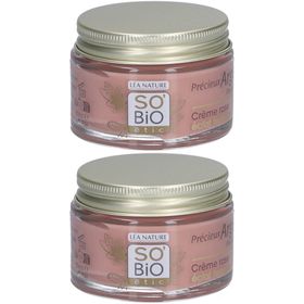 SO BIO ETIC Creme Rose straffende Ausstrahlung