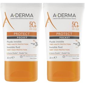 A-DERMA PROTECT Invisible Sonnenschutzfluid LSF 50+