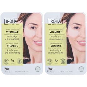 Iroha Nature Vitamin C Eye Patches – Anti-Fatigue et Illuminants