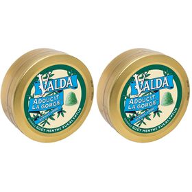 Valda Gommes Menthe Eucalyptus Adoucit La Gorge 50g