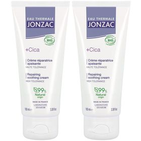 Jonzac +Cica Crème Réparatrice Apaisante Bio Visage et Corps