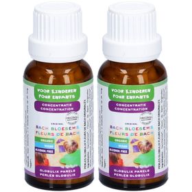 Bachblüten Konzentration für Kinder Globulix Perlen
