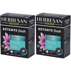 Herbesan Détente Flash – Safran & vitamines B9-B12