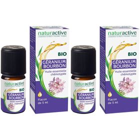 Naturactive Geranium Bourbon Bio ätherisches Öl