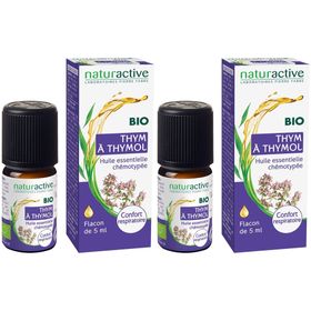 Naturactive Thymian vulgaris thymol Ätherisches Bio-Öl