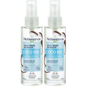 Natessance Huile Sèche Protectrice Coco Bio