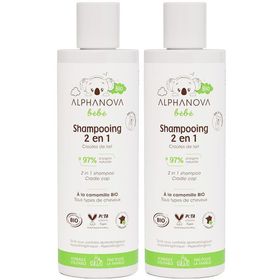 ALPHANOVA Bébé Shampooing 2 en 1