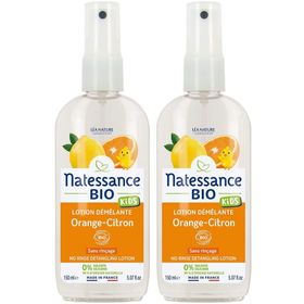 Natessance Kids Spülung ohne Ausspülen Bio Orange Zitrone