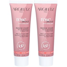 ARGILETZ Rosa Tonerde-Maske