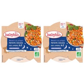 Babybio MARMITE DU POTAGER PATATE DOUCE DES LANDES BLÉ CITRONNELLE dès 15 mois