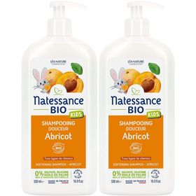 Natessance Shampooing Enfant à l’Huile d’Abricot Sans Sulfates