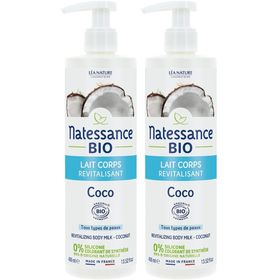 Natessance Revitalisierende Körpermilch Coco Bio Intensive Feuchtigkeitsversorgung