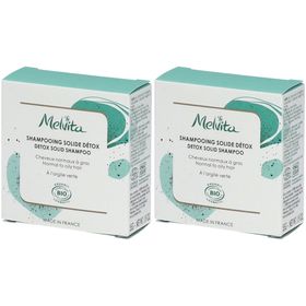 Melvita Shampoing solide detox