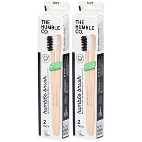 Humble co Humble Brush Adult - schwarz, mittlere Borsten