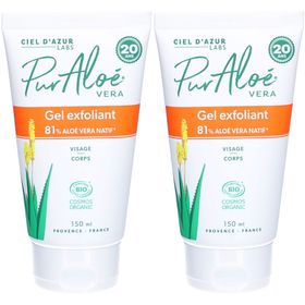 Pur Aloé® Bio-Gesichtspeeling mit 81 % Aloe Vera