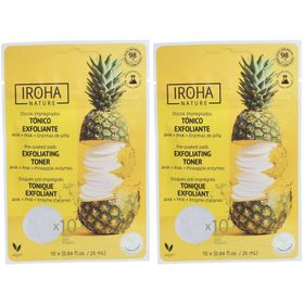 Iroha Nature Belebende Peeling- und Leuchtkörper-Discs